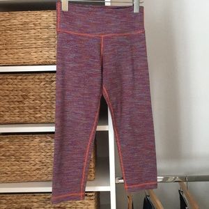 Lululemon cropped tights